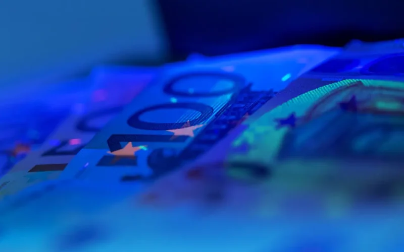 close-up-view-of-blue-illuminated-euro-banknotes-o-2026-01-11-10-51-03-utc – stort